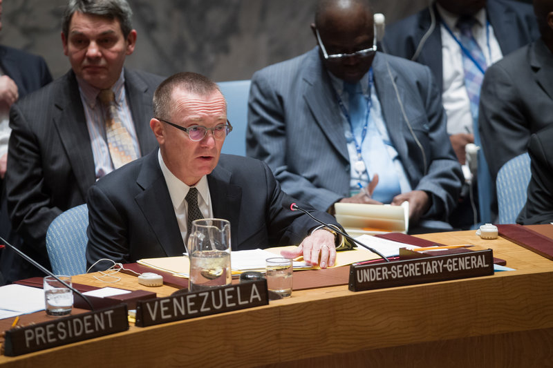 Jeffrey Feltman, Under-Secretary-General for Political Affairs, presents to the Security Council the report of the Secretary-General on the threat posed by ISIL (Da’esh) to international peace and security and the range of United Nations efforts in support of Member States in countering the threat.