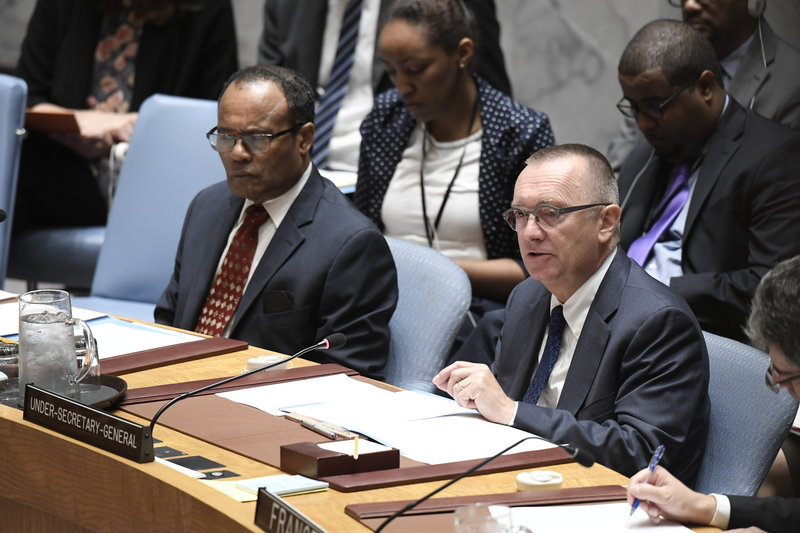 Jeffrey Feltman, Under-Secretary-General for Political Affairs, briefs the Council. The Security Council held an emergency meeting to consider the 3 September underground nuclear test conducted by the Democratic People’s Republic of Korea (DPRK).