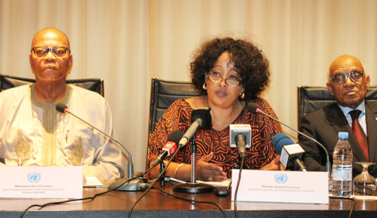 Special Envoy for the Sahel and head of OSES, Hiroute Guebre Sellassie. UNOWA Photo