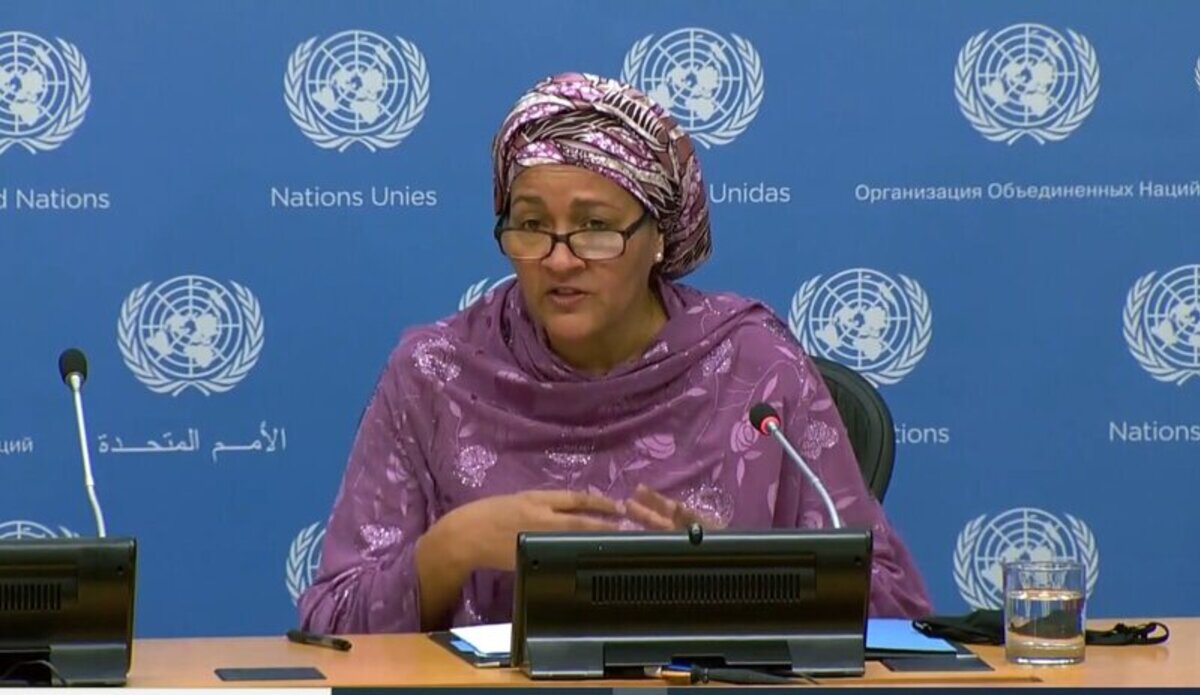 Press Conference: UN Deputy Secretary-General Amina J. Mohammed on her ...