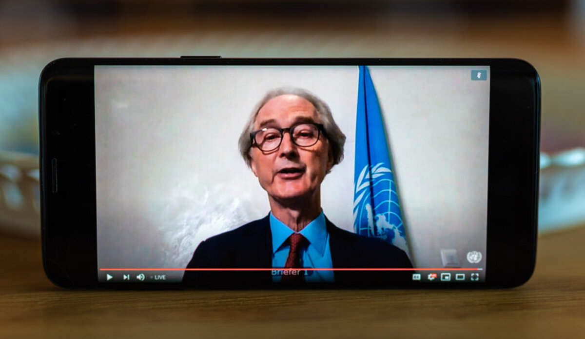 Special Envoy Geir O. Pedersen. Photo: UN Photo/Eivind Oskarson