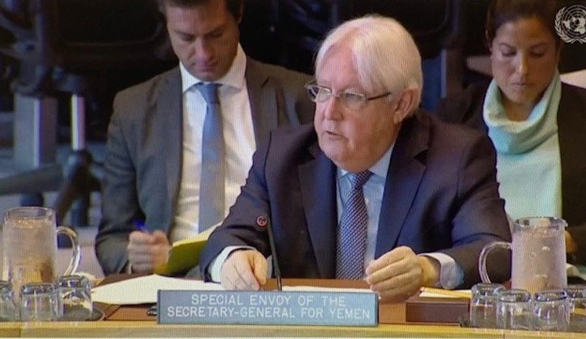 BRIEFING OF MARTIN GRIFFITHS, UN SPECIAL ENVOY FOR YEMEN, TO THE ...