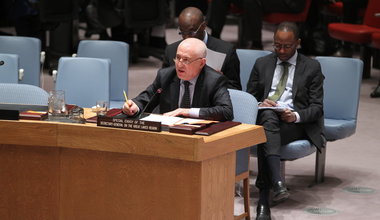 Said Djinnit, Special Envoy of the Secretary-General for the Great Lakes Region of Africa, addresses the Security Council meeting on the situation concerning the Democratic Republic of the Congo.