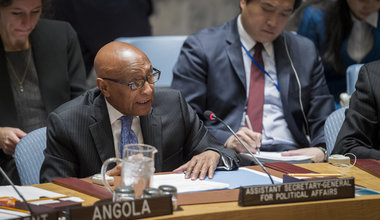 Tayé-Brook Zerihoun, Assistant Secretary-General for Political Affairs, addresses the Security Council open debate on “The role of women in conflict prevention and resolution in Africa”.