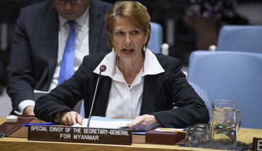 Christine Schraner Burgener, Special Envoy for Myanmar, briefs the Security Council on the situation in Myanmar.